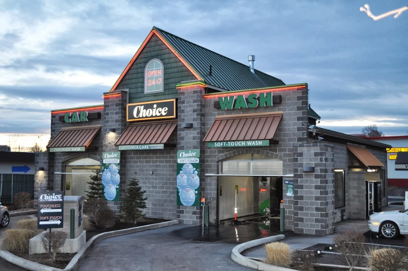 Choice Car Wash building